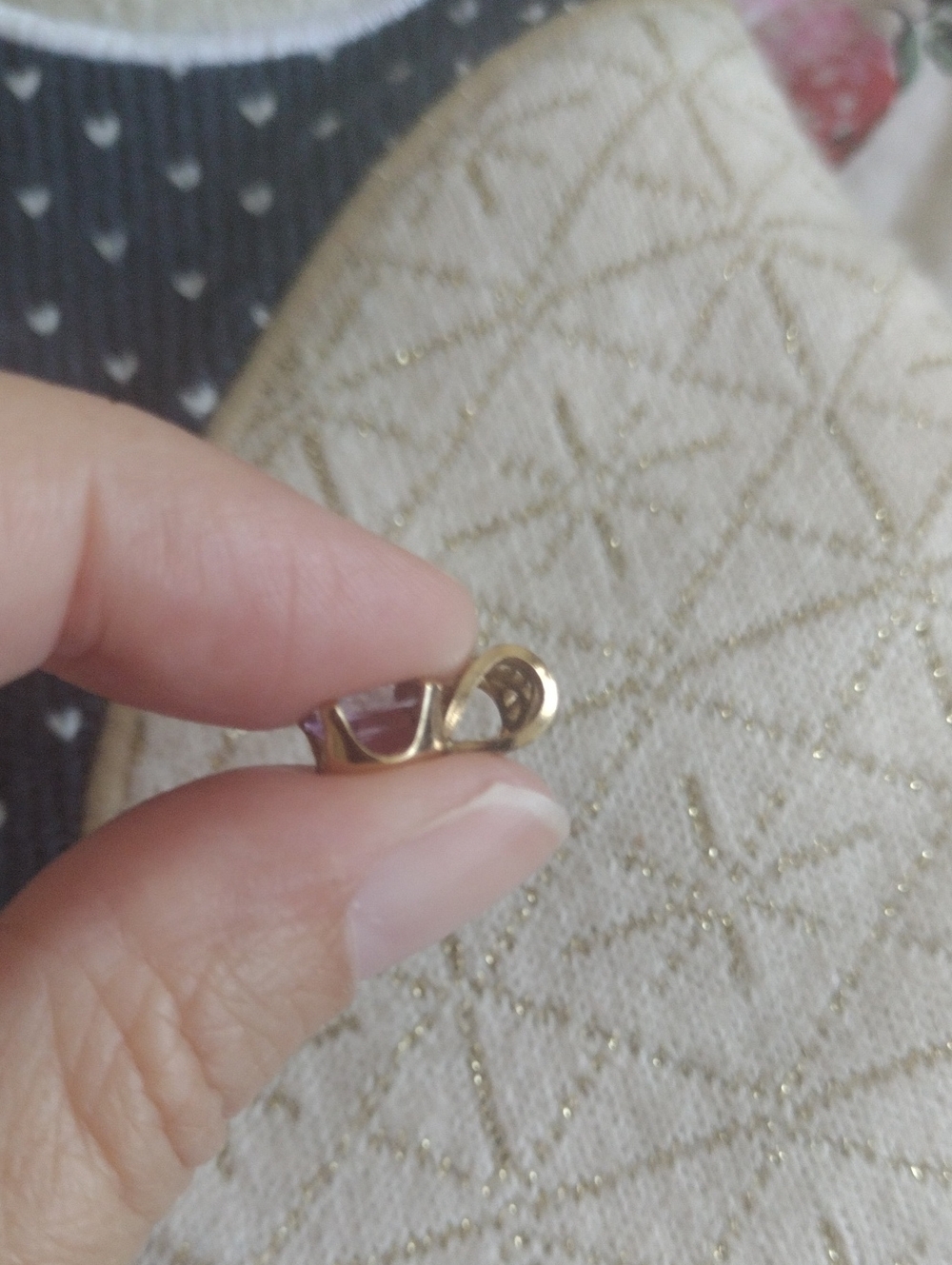 Genuine Amethyst Pendant - Picture 12 of 12